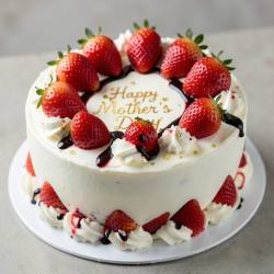 Luxury Strawberry Whole Cake for Mother's Day