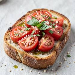 Garlic Herb Bruschetta Toast
