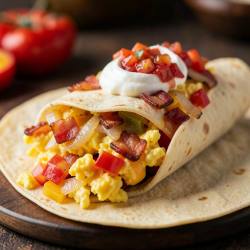 Shadow’s Early Sunrise Breakfast Burrito