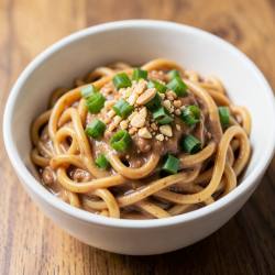 Creamy Peanut Butter Noodles