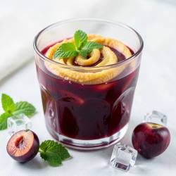 Golden Sweet Potato & Plum Refreshment