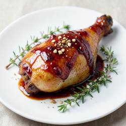 Savory Jam-Glazed Chicken Thigh