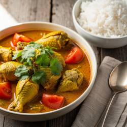 Burmese Chicken Curry (Kyethar Hin)