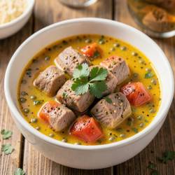 Persian Saffron Lamb Stew (Khoresht-e Gheymé)
