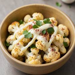 Golden Cauliflower Chickpea Bowl