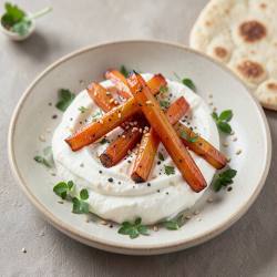 Whipped Feta with Honey-Roasted Carrots