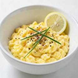 Ginger-Garlic Lemon Scrambled Eggs