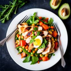 Italian Chicken and Bean Salad