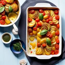 Tomato and Potato Bake
