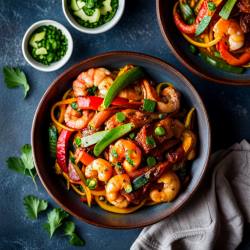Spicy Shrimp Stir-Fry