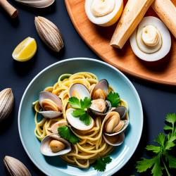 Linguine with White Wine Clam Sauce