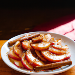 Honey Cinnamon Apple Slices