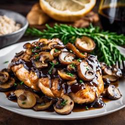Caramelized Onion and Mushroom Chicken