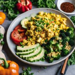 Korean Tofu Scramble