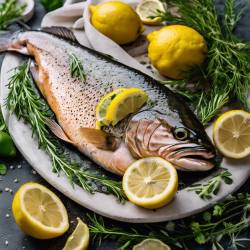 Grilled Lemon Herb Trout