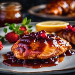 Jam-Glazed Chicken