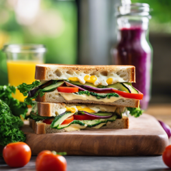 Ultimate Veggie Delight Sandwich