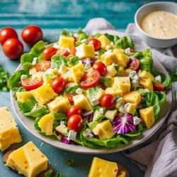 Tropical Cheese Salad