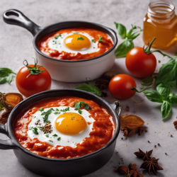 Indian Spiced Baked Eggs