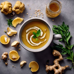 Arabian Ginger-Garlic Soup
