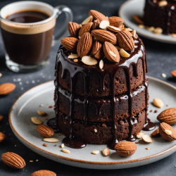 Chocolate Almond Espresso Mug Cake