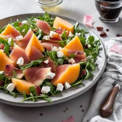 Cantaloupe and Prosciutto Salad