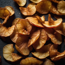 Crispy Apple Peel Chips