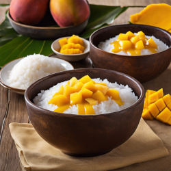 Mango Sticky Rice Recipe | cookAIfood