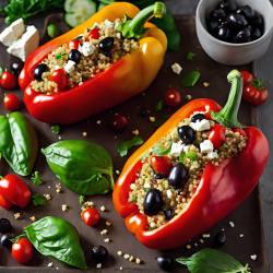 Mediterranean Stuffed Bell Peppers