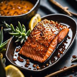 Asian-Inspired Soy Glazed Salmon