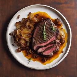 Caramelized Onion Steak