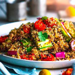 Vegetable Fried Quinoa 