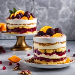 Citrus Berry Delight Tiramisu