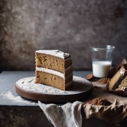 Sandy Goat's Milk Cake