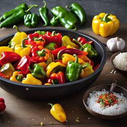 Spicy Bell Pepper Stir-Fry