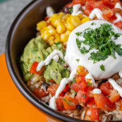 Mexican-Style Burrito Bowl