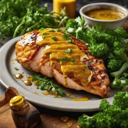 Honey Mustard Glazed Chicken