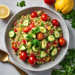 Zesty Quinoa Salad with Citrus Vinaigrette
