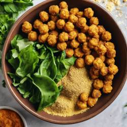 Crispy Chickpea Protein Bites