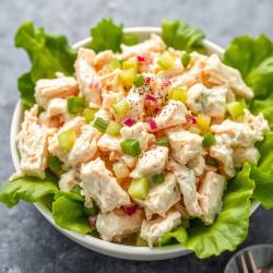 Creamy Mayonnaise Chicken Salad
