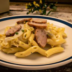 Yummy Creamy Sausage Pasta