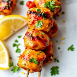 Spiced Yogurt Chicken Skewers