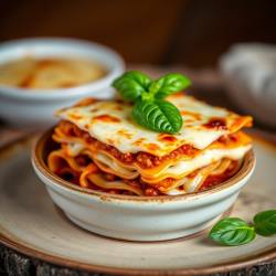 Classic One-Person Lasagna