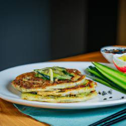 Korean Cinnamon-Rice Pancake (Bindaetteok)