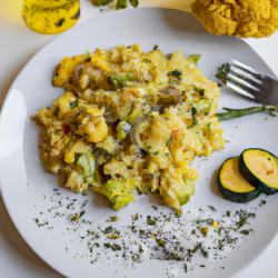 Argentinian Cauliflower & Courgette Risotto