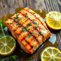 Lemon Herb Grilled Salmon