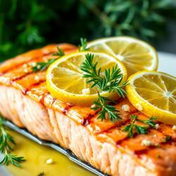 Lemon Herb Grilled Salmon