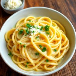 Creamy Garlic Butter Pasta