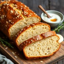 Oats and Yoghurt Bread