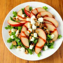 Savory Pear and Goat Cheese Salad
